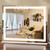 23x18 Inch Lighted Vanity Mirror, 3-Color Dimmable LED & Touch Control