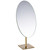 Mirror 7x12 Antique Brass Luxuries Makeup Mirror with Stand for Jeweller's