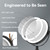 Makeup Mirror with Lights, 1X/20X Lighted Makeup Mirror