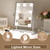 Vanity Mirror with Lights Lighted Makeup Mirror with 9 LED