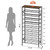 10-Tier Tall Shoe Rack Organizer Shoe Storage for Entryway 30-40 Pairs Metal Shoe Rack for Closet