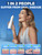 Oralfree Water Dental Flosser Cordless for Teeth Cleaning - 4 Modes Oral Irrigator 300ML