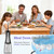 Water Dental Flosser Teeth Pick with Bag, 5 Modes Portable Cordless Oral