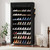 Laiensia 9-Tier Vertical Shoe Rack Organizer, Space Saving Shoe Storage Organizer, Non-Woven Cover Shoe Shelf Holds 36-45