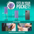Dental Flosser, Portable Travel Size Oral Irrigator Flosser with Collapsible