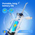 Water Dental Flosser, Portable Water Flossers for Teeth, 4 Pulse Modes IPX7 Waterproof