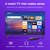 Roku Smart TV – 24-Inch Select Series, 720p HD TV – Roku TV with Voice Remote – Flat Screen LED Television with Wi-Fi