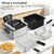 OSTBA Electric Deep Fryer with 3 Baskets, 1700W Stainless Steel Oil Fryer