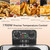 OSTBA Electric Deep Fryer with 3 Baskets, 1700W Stainless Steel Oil Fryer, 4.75QT Countertop Fryer with Adjustable Temperature, Viewing Window, Odor Filter & Removable Oil Container