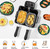 MEDIMALL Deep Fryer with Basket, 5.3QT/21Cup Electric Oil Fryer for Home Use