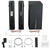 Saiyin Sound Bar for Smart TV with Subwoofer, 100W Detachable Soundbar Home Theater Surround Sound System for TV with Horn Tweeter
