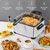 ORALNER Deep Fryer with Basket, Electric Deep Fryer w/View Window