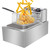 11.4QT/10.8L Electric Deep Fryer with Basket and Lid, 2500W Electric Fryer
