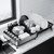 Kitsure Dish Drying Rack - Expandable Stainless Steel Dish Racks for Kitchen Counter