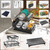 Godboat Dish Drying Rack, 2-Tier Dish Rack with Auto-Drain & Mat