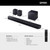 Samsung Q-Series Soundbar (HW-Q990H, 2026 Model), 11.1.4ch, Subwoofer + Rear Speaker