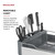 KitchenAid Large Capacity Full Size Rust Resistant Dish Rack