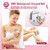 Electric Razors for Women, 7D Floating Head Cordless Shaver, Wet/Dry