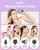 Electric Razors for Women Legs : 5-in-1 Rechargeable Body Shaver, 7D Wet & Dry