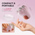 Electric Razors for Women Legs, Easy-Clean Body Shaver