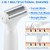 5-in-1 Bikini Trimmer Electric Razors for Women, Cordless Electric Shaver