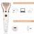 Electric Razor for Women - Painless 2-in-1 Women Shaver Hair Remover for Face, Legs and Underarm
