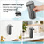 Dispenser,Touchless Foam Soap Dispenser,12oz Rechargeabled Wall