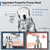Automatic Soap Dispenser Liquid Touchless: 15oz Stainless Steel - 3 Level Adjustable
