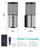 Automatic Wall Mount Liquid Soap Dispenser for Home and Commercial Bathroom 13.5oz IPX7