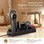 Trimmer for Men, Magnetic Snap-on Replacement Heads & Charging Dock