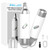 Nose Hair Trimmer for Women Men, 2 in 1 Rechargeable Flawless