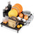 Urackify Dish Rack for Kitchen Counter, 304 Stainless Steel Dish Drying Rack