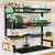 Kitsure Over The Sink Dish Drying Rack - 31.5" to 39.4" x 30.3", Adjustable Sink Drying Rack
