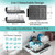 GSlife Large Capacity Expandable Dish Drying Rack