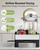 Extra Large Two Tier Stainless Steel Dish Drainer Drying Rack