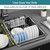 Large Dish Drying Rack in Sink Expandable