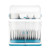 2 Tier Dish Drying Rack with Lid Cover, Drying Rack