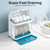2 Tier Dish Drying Rack with Lid Cover, Drying Rack