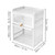 3 Tier Dish Drying Rack Modern Houseware Dish Organizer Shelf Cutlery Drainer