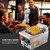 CROSSON 6L Electric Countertop Deep Fryer Extra Large with Drain