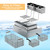 Electric Deep Fryer 22.6L/24QT Stainless Steel Large Capacity Commercial Fryer with Basket