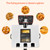 5L 1300W Deep Fryer with 3 Baskets, Yangbowan Electric Deep Fryer for Home Use