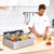 Deep Fryer with Basket, 3400w 9.1Qt Oil Tank