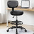 Brick Attic Drafting Chair with Backrest – Adjustable Foot Rest Rolling Stool