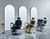 Barber Chair for Hairdressers Heavy Tattoo Shampoo Beauty Salon