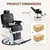 Barber Chair, Reclining Barber Chair for Barbershop, Heavy Duty