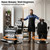 Barber Chair for Barbershop Home, Heavy Duty Hydraulic Salon