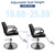 Beauty Salon Barber Chair with 6'' Adjustable Seat Height & 360 Degree