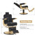BarberPub Heavy Duty Metal Vintage Barber Chair All Purpose