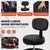 Adjustable Height Heavy Duty Garage Stool with Footrest and Storage